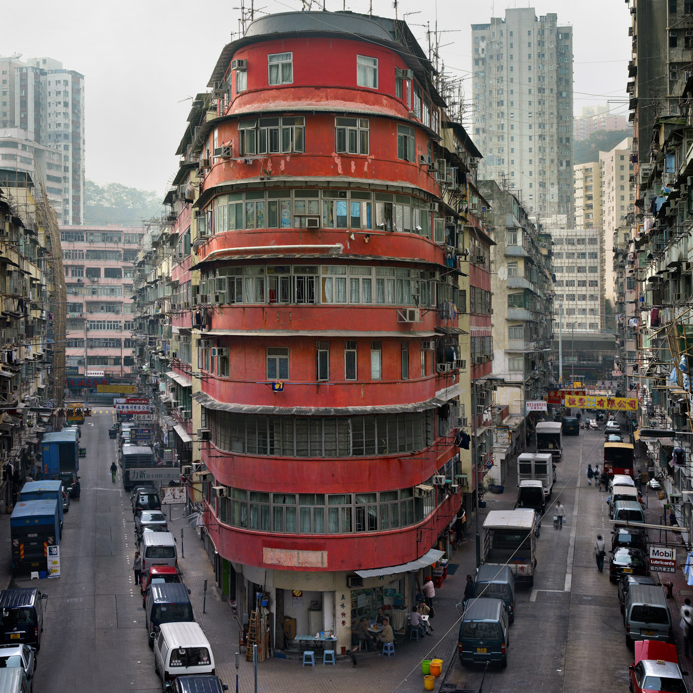 Michael Wolf, Corner Houses, Hong Kong, #41
