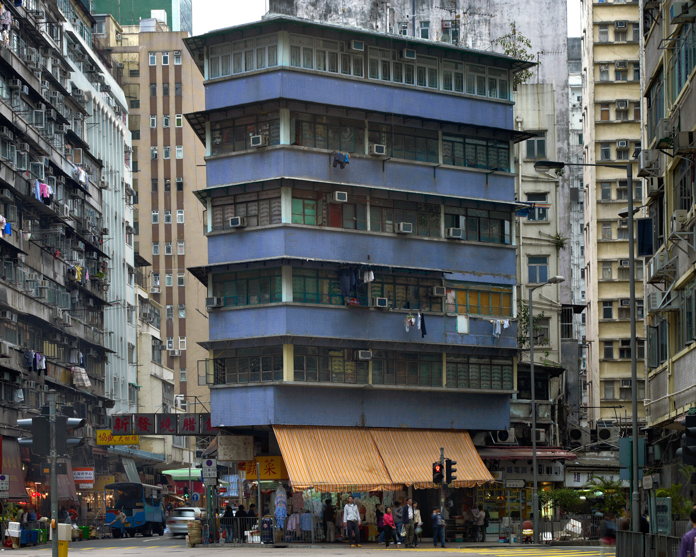 Michael Wolf, Corner Houses, Hong Kong, #15